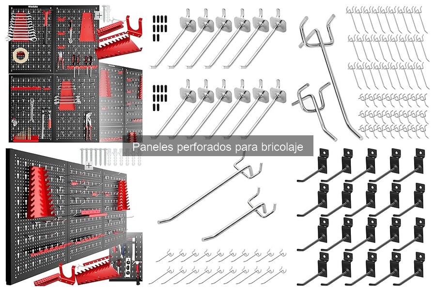Comparativa de paneles perforados: calidad y precio de marcas