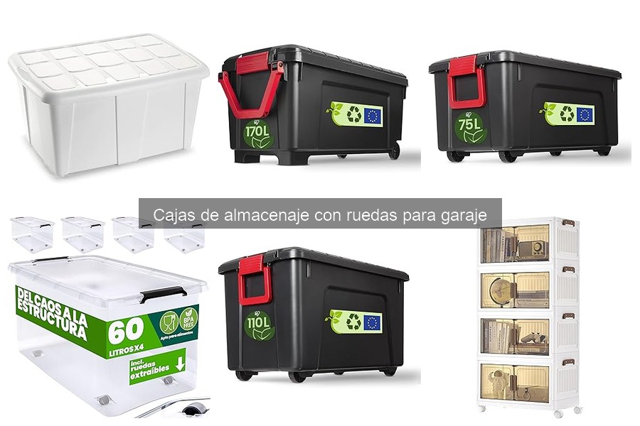 Comparativa de precios de cajas de almacenaje con ruedas