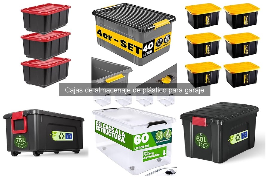 Comparativa de precios de cajas de almacenaje de plástico
