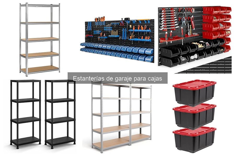 Comparativa de precios de estanterías de garaje en tiendas