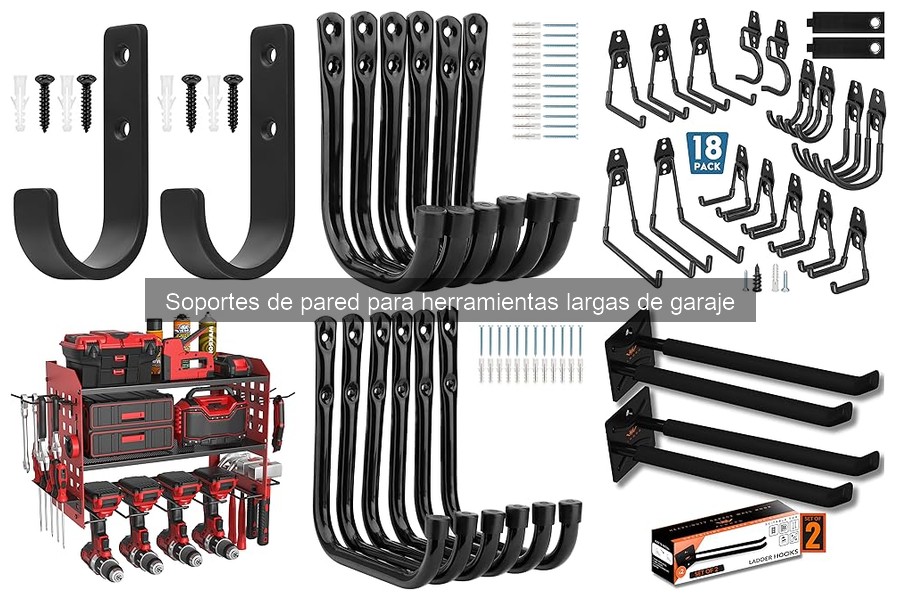 Comparativa de precios: Soportes de pared para herramientas de garaje