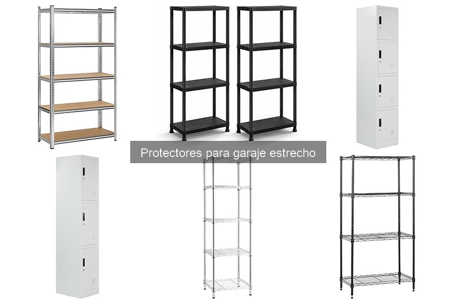 Comparativa de protectores para garaje estrecho y otros tipos