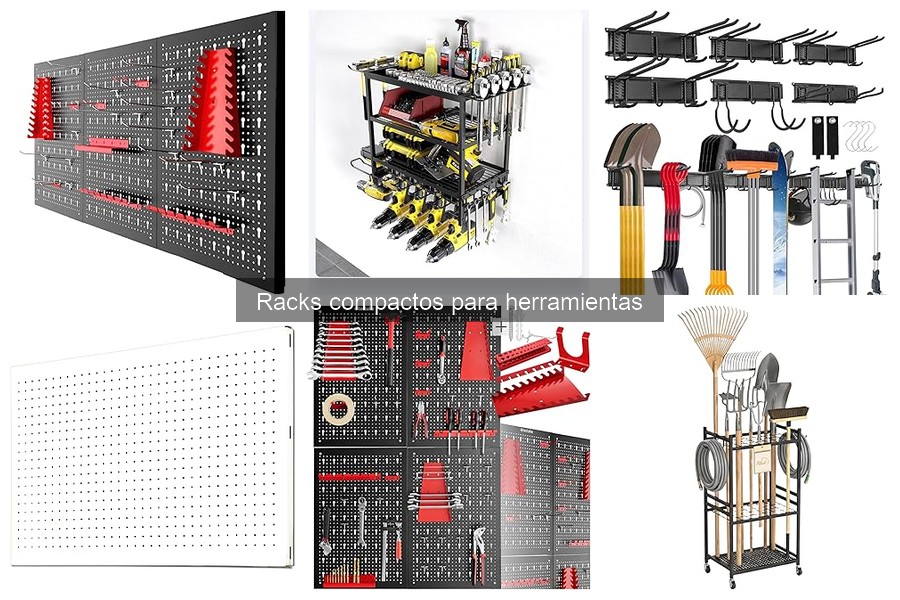 ** Comparativa de Racks Compactos y Estanterías para Herramientas