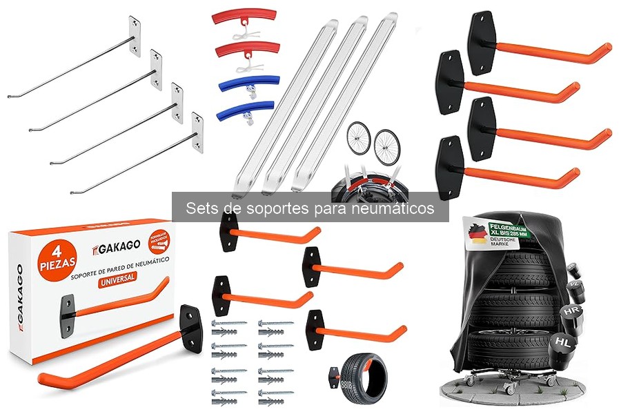 Comparativa de Soportes para Neumáticos: Fijos, Ajustables y Móviles