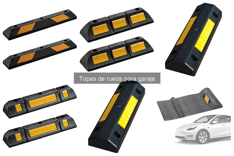 Comparativa de Topes de Rueda Fijos y Móviles para Garaje