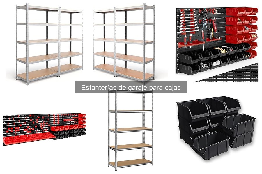Comparativa estanterías de garaje: metal vs. plástico