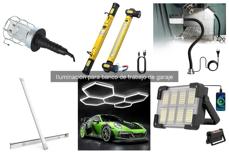 Comparativa: Iluminación fluorescente vs LED para bancos de trabajo