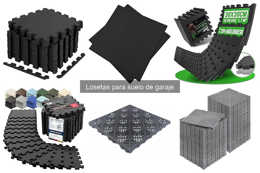 Comparativa: Losetas para Suelo de Garaje vs. Pintura