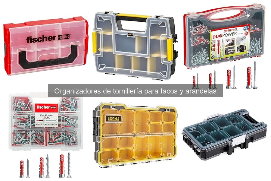 Comparativa: Organizadores de Tornillería Apilables vs Bandejas