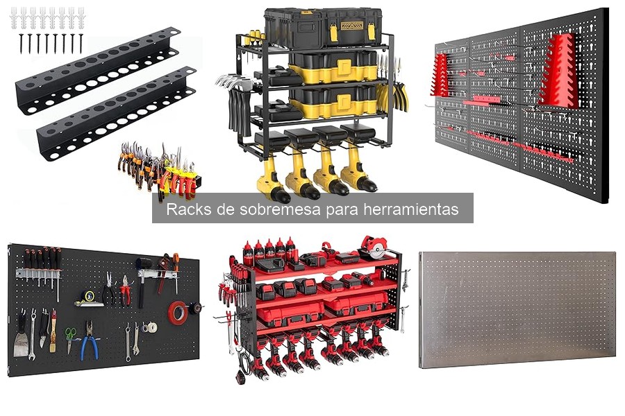 Comparativa: Racks de sobremesa vs Estanterías para herramientas