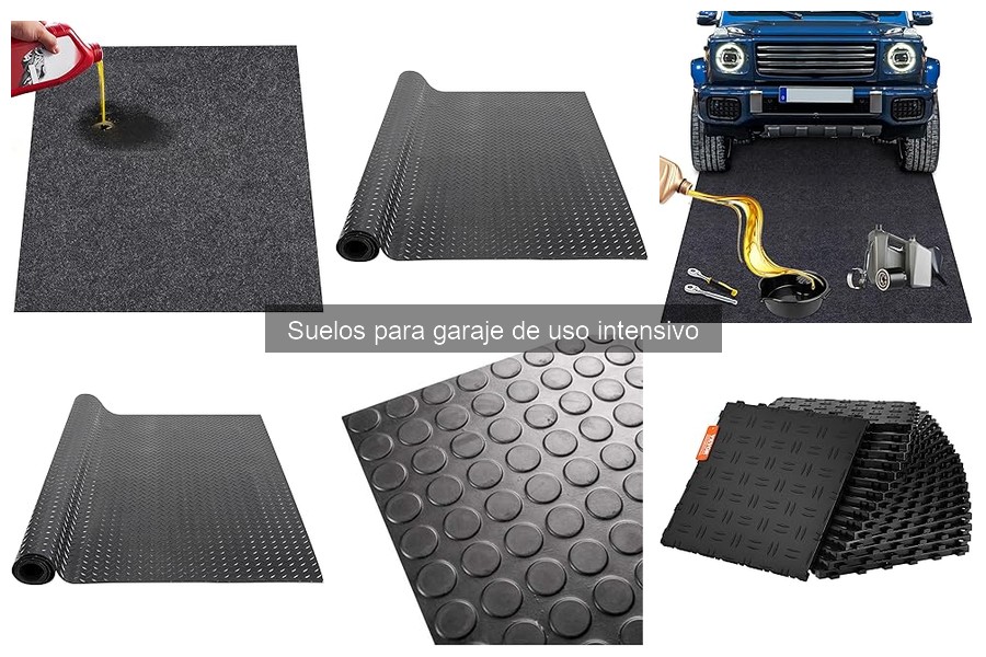 Comparativa suelos de goma y epóxicos para garaje
