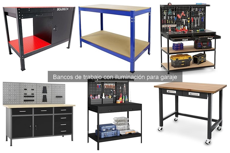 Consejos de mantenimiento para bancos de trabajo con iluminación