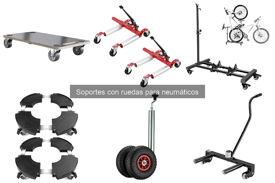 Consejos para Optimizar el Uso de Soportes con Ruedas para Neumáticos