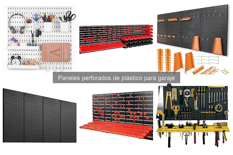 Costos de paneles perforados de plástico para garaje