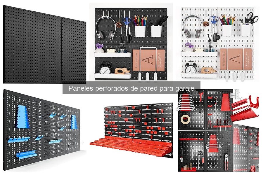 ¿Cuánto cuestan los paneles perforados de garaje?