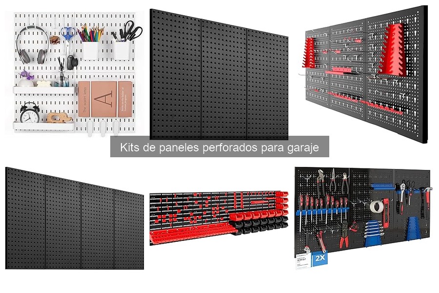 Descubre qué es un kit de paneles perforados para garaje