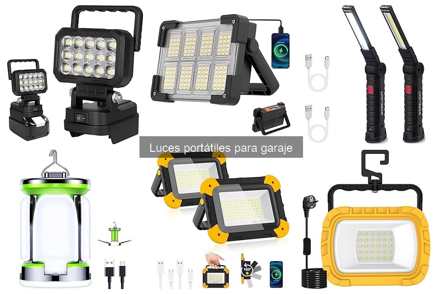 Diferencias entre luces portátiles recargables y con pilas