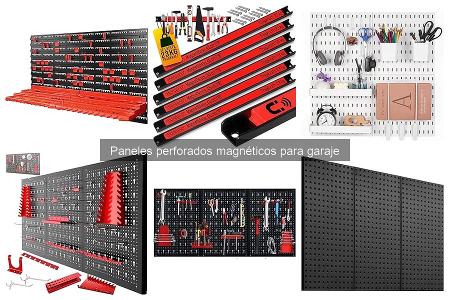 Diferencias entre paneles perforados magnéticos y otros tipos