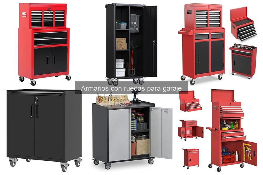 Dónde comprar armarios con ruedas para garaje y recomendaciones