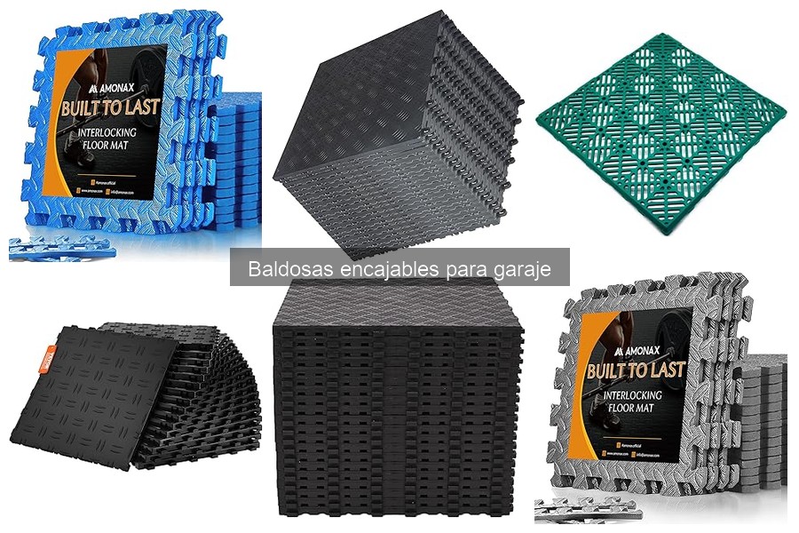 Dónde comprar baldosas encajables para garaje: ¡las mejores opciones!