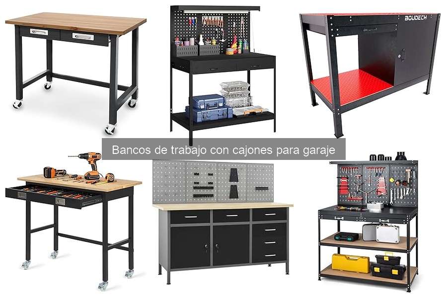Dónde comprar bancos de trabajo con cajones: mejores opciones