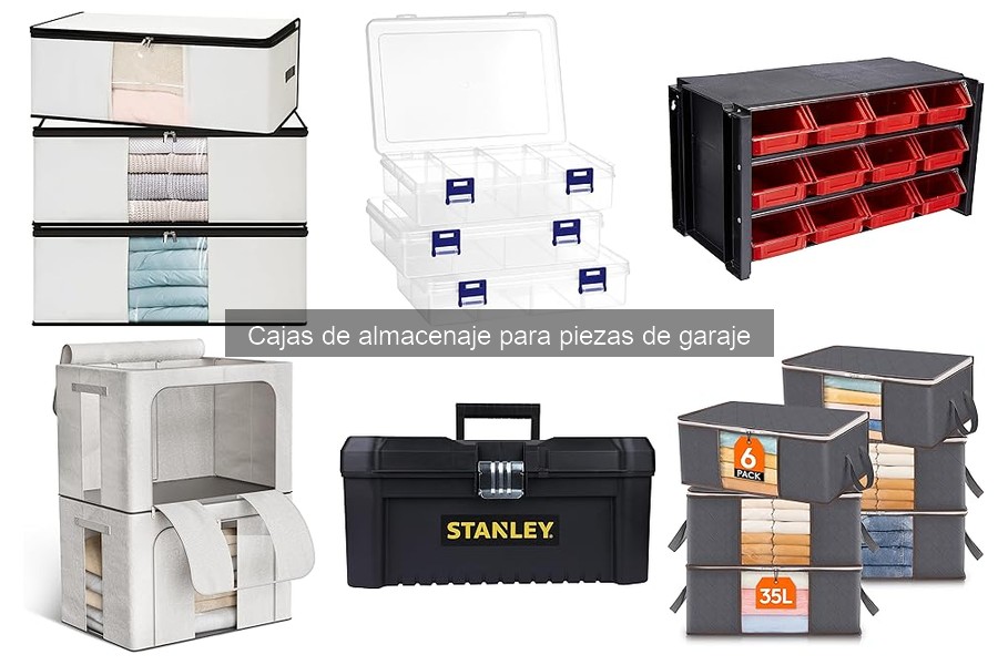 Dónde comprar cajas de almacenaje para garaje: Mejores opciones