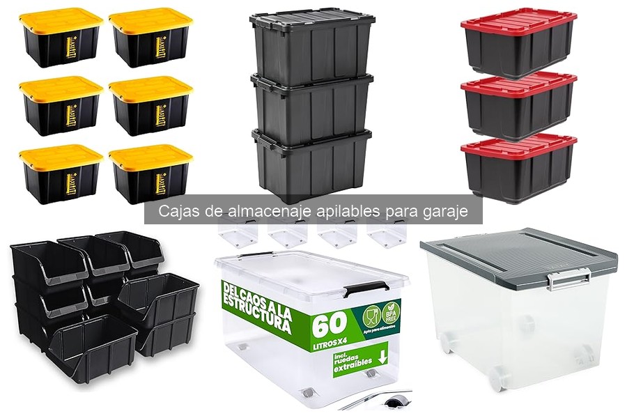 Dónde comprar las mejores cajas de almacenaje apilables