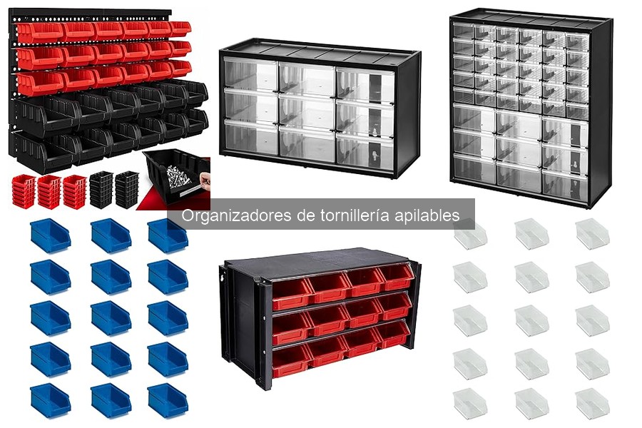 Dónde comprar organizadores de tornillería apilables