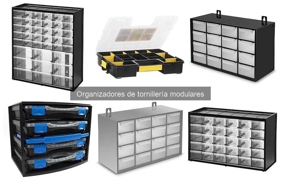 Dónde comprar organizadores de tornillería modulares al mejor precio