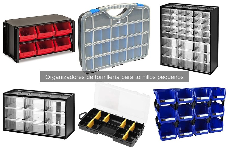 Dónde comprar organizadores de tornillería para tornillos pequeños
