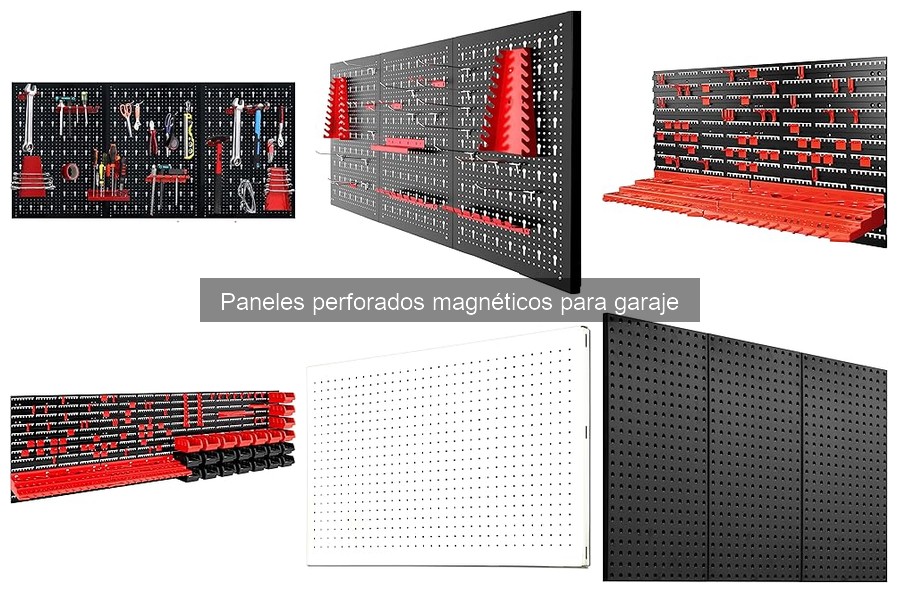 Dónde comprar paneles perforados magnéticos para garaje
