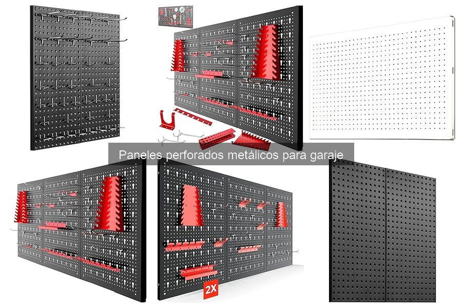 Dónde comprar paneles perforados metálicos para garaje