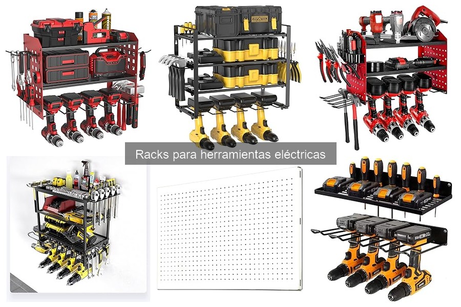 Dónde comprar racks para herramientas eléctricas con variedad