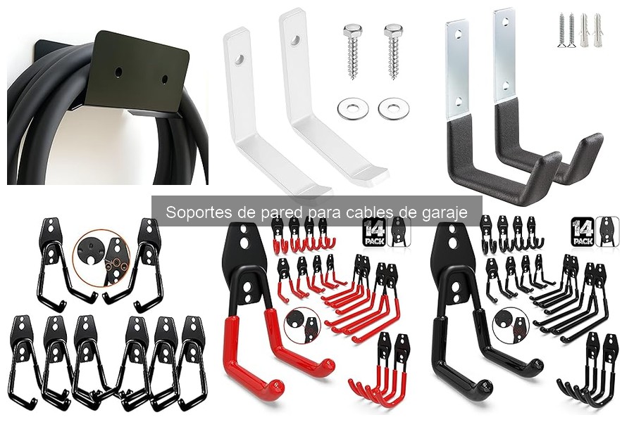 Dónde comprar soportes de pared para cables de garaje