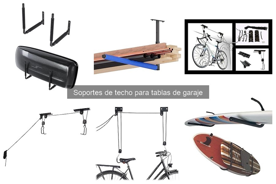 Dónde comprar soportes de techo para tablas de garaje