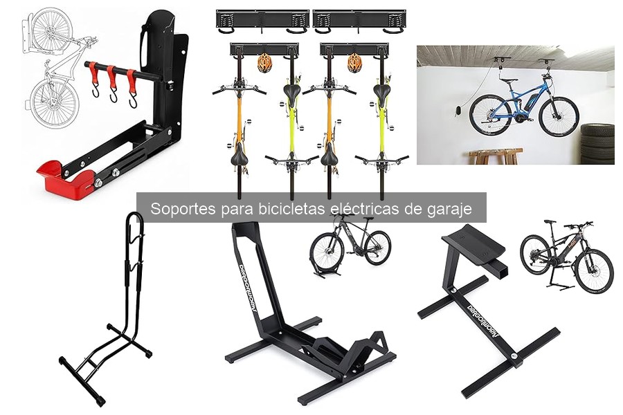 Dónde comprar soportes para bicicletas eléctricas de garaje