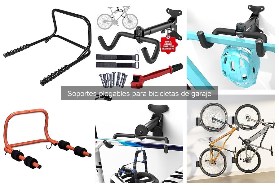 Dónde comprar soportes plegables para bicicletas de garaje