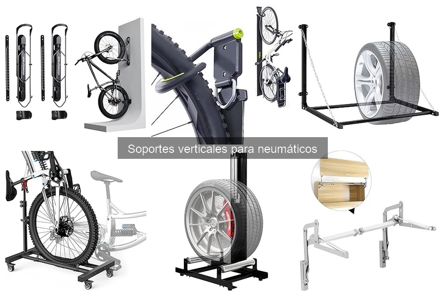 Dónde comprar soportes verticales para neumáticos