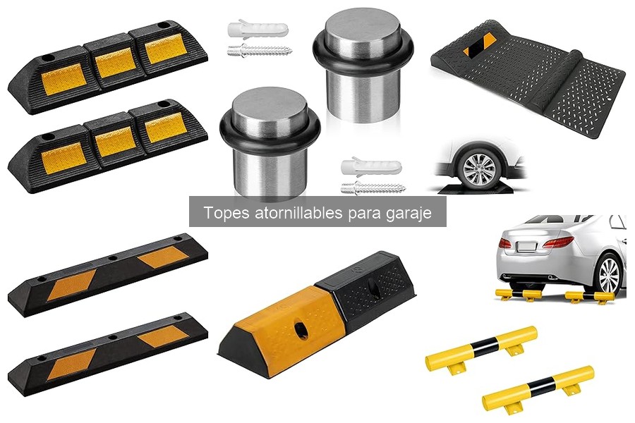 Dónde comprar topes atornillables para garaje fácilmente