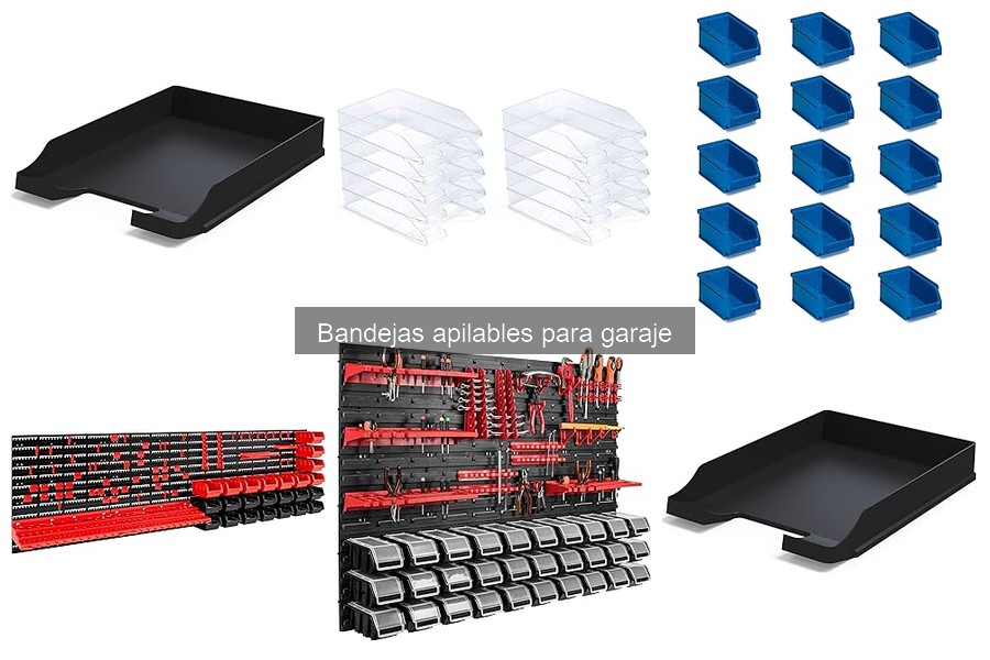 Errores comunes al comprar bandejas apilables para garaje