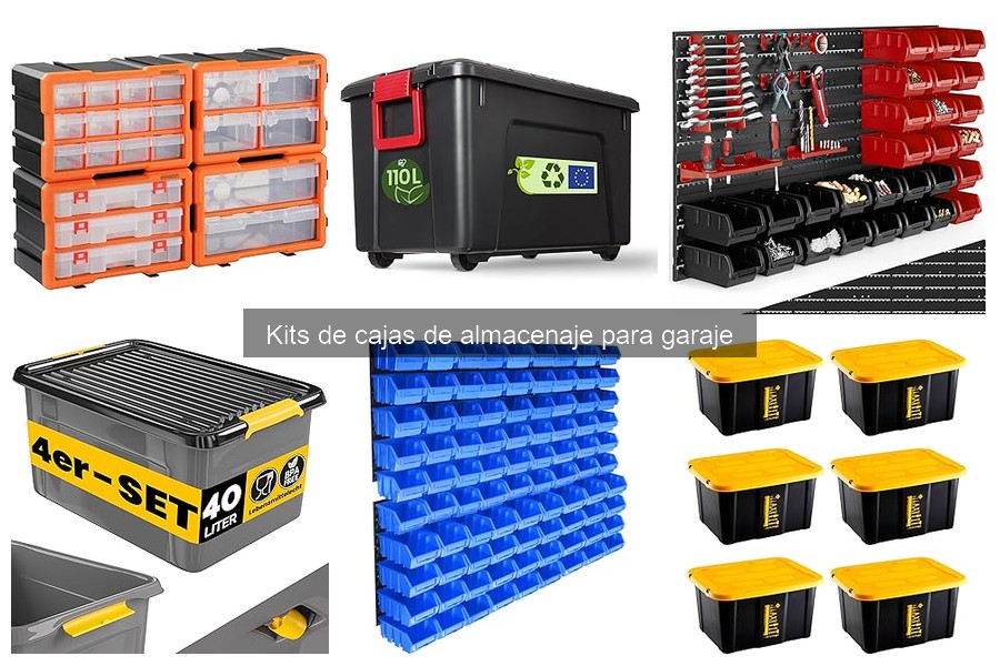 Errores comunes al elegir kits de cajas de almacenaje para garaje