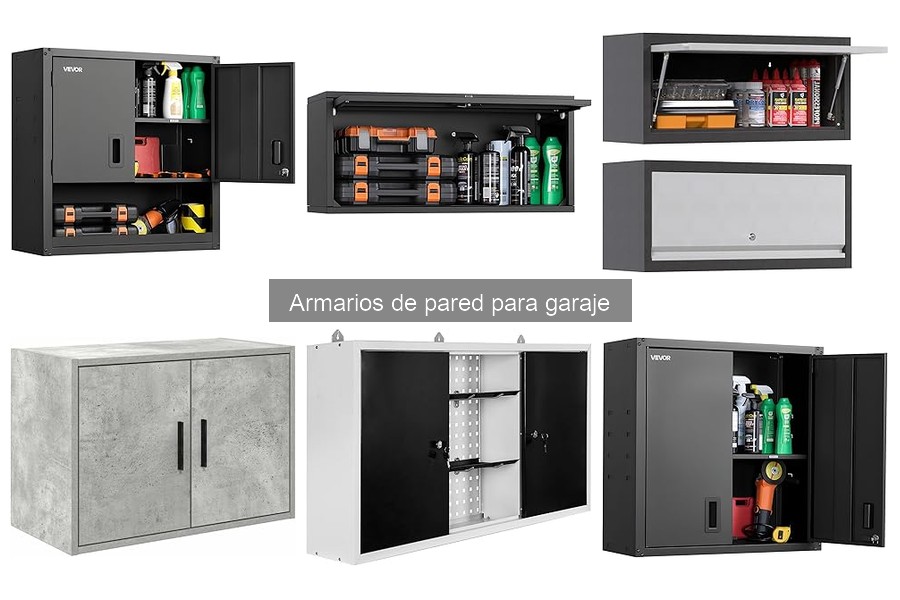 Errores comunes al usar armarios de pared en el garaje