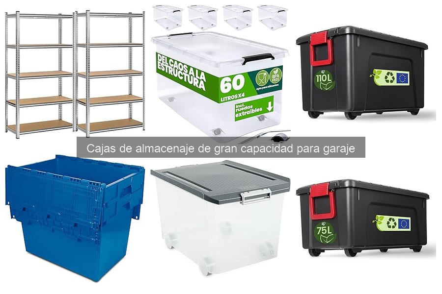 Errores comunes al usar cajas de almacenaje de gran capacidad