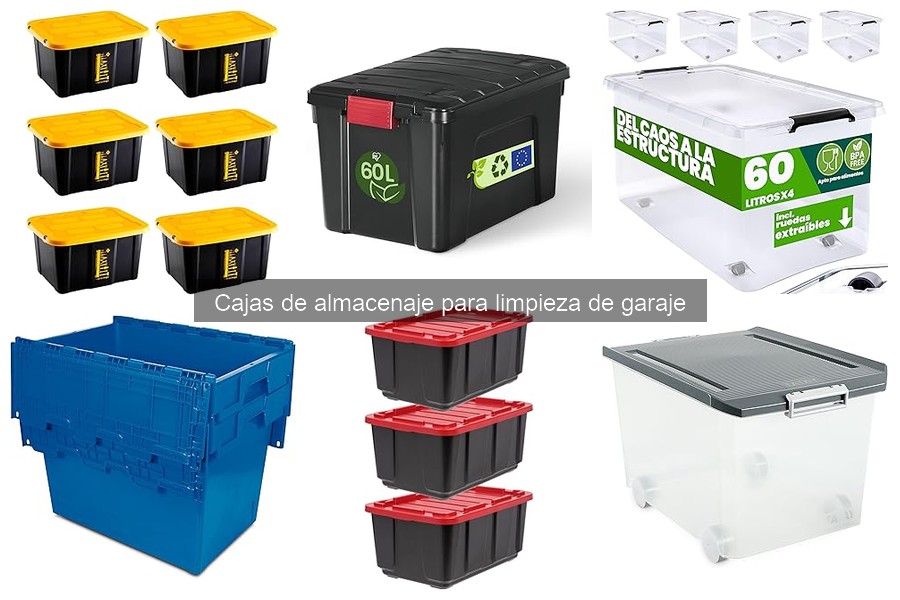 Errores comunes al usar cajas de almacenaje en el garaje