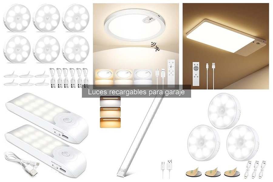 Errores comunes al usar luces recargables para garaje