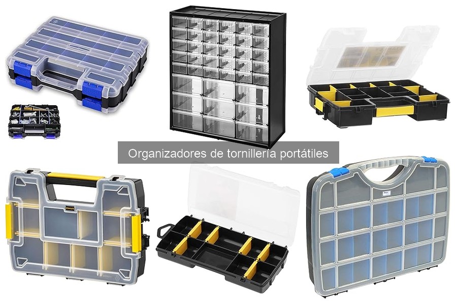 Errores comunes al usar organizadores de tornillería portátiles