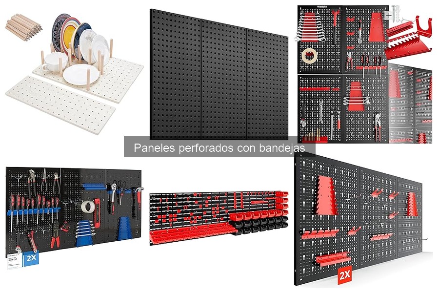 Errores comunes al usar paneles perforados con bandejas