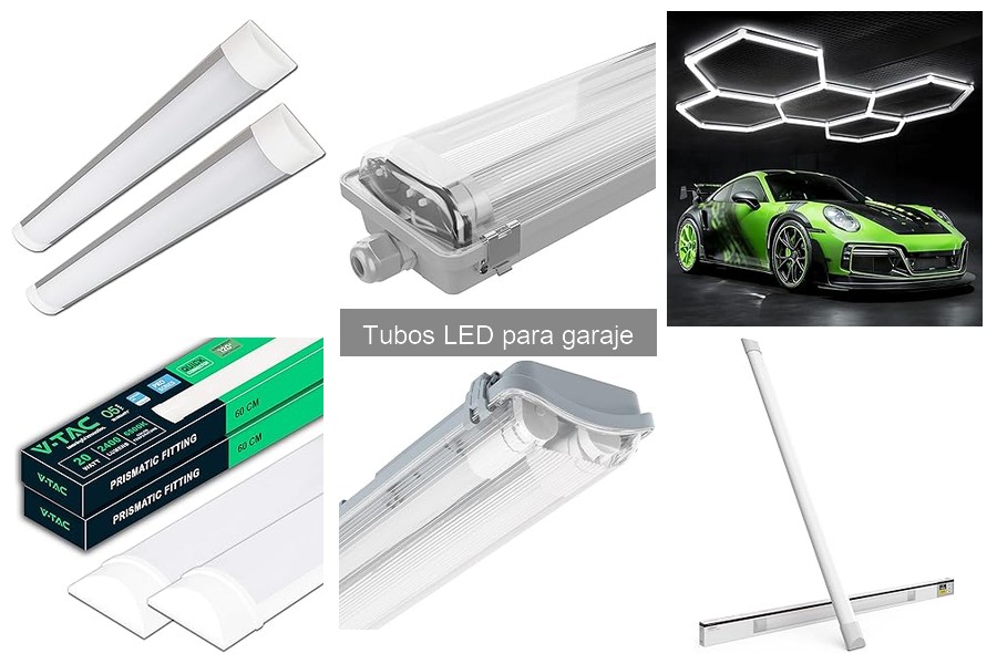 ** Errores comunes al usar tubos LED para garaje