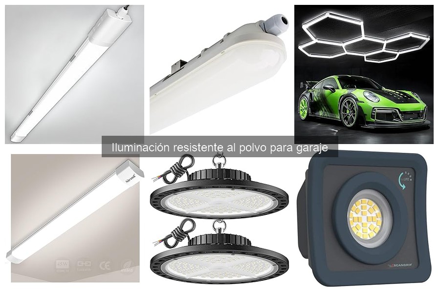 Errores comunes en iluminación resistente al polvo para garajes