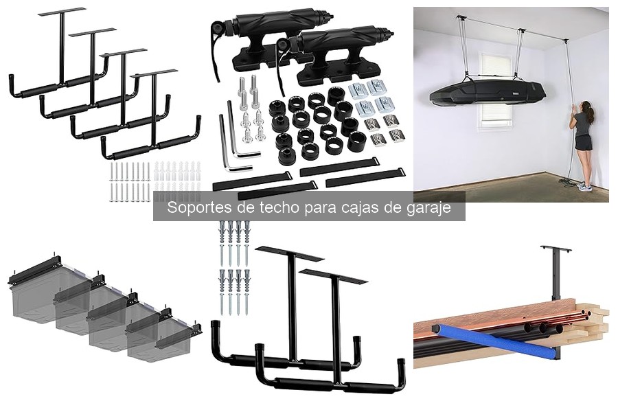 Errores comunes en soportes de techo para cajas de garaje